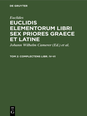 cover image of Complectens Libr. IV–VI